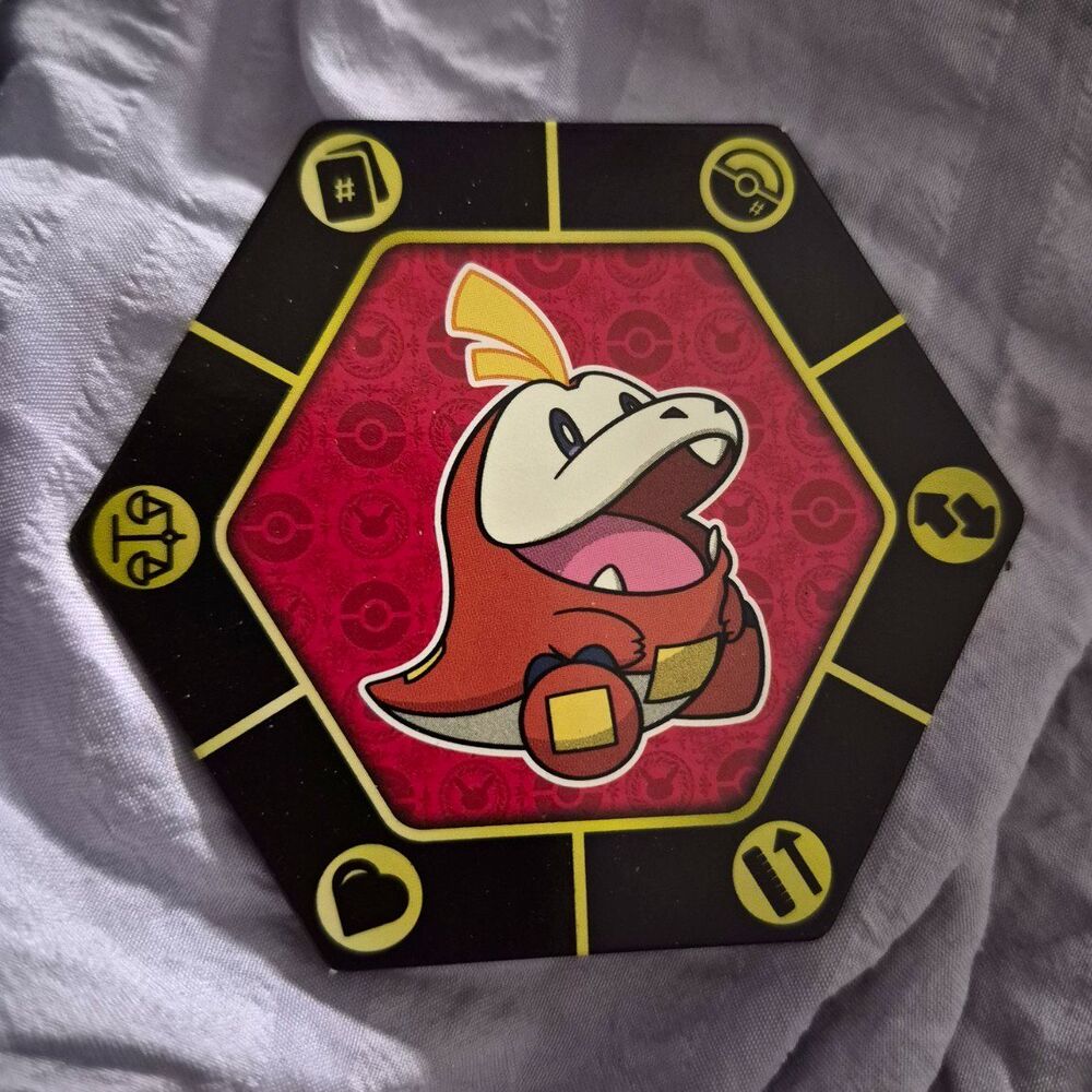 McDonald's Pokémon TCG Fuecoco Double-Sided Flip Coin Token 2023